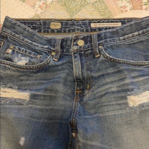 Cropped jeans by Adriano Goldschmied size27